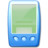 Device pda blue